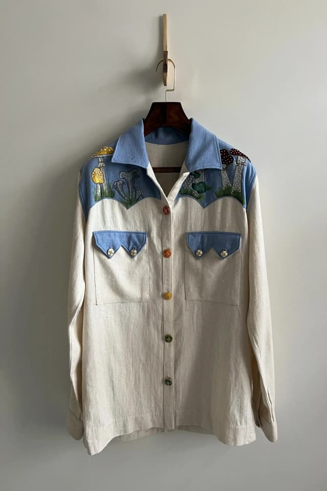 Fungi Kingdom Overshirt