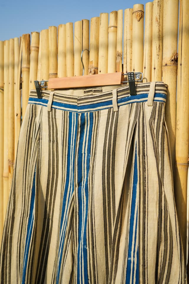 Levitation Ajrakh Pleated Pants-hover
