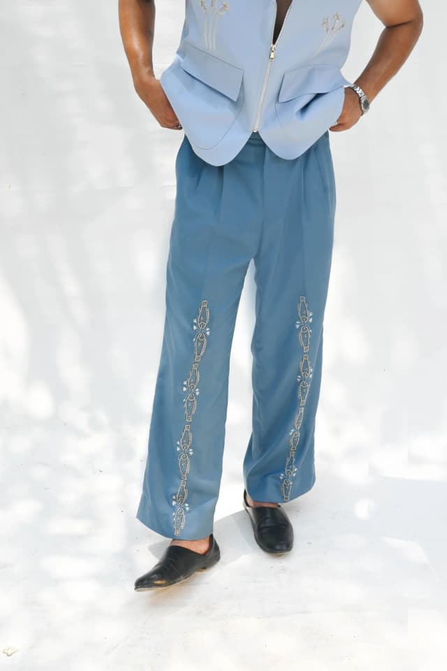 Lotus and Fish Pants