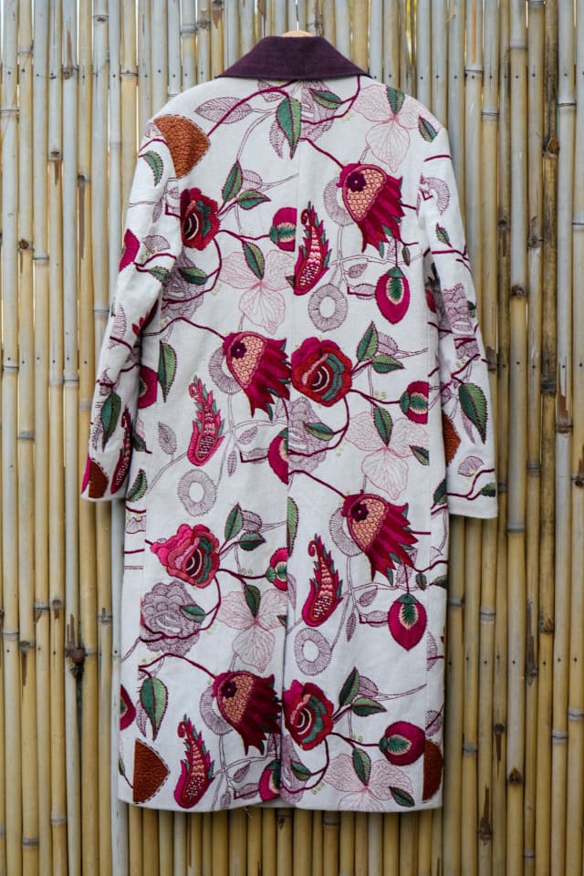 Garnet Garden Overcoat-hover